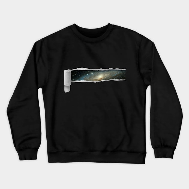 outer space inner space Crewneck Sweatshirt by THE WANDER KEY